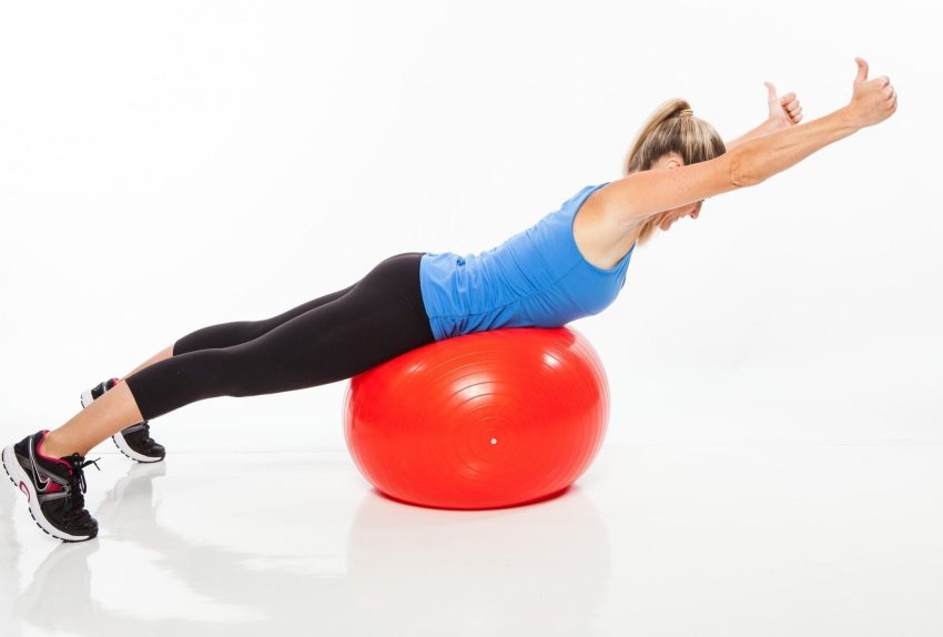 Exercise ball workouts